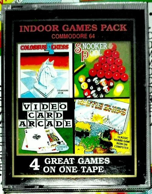 Indoor Games Pack - C64 - Commodore 64