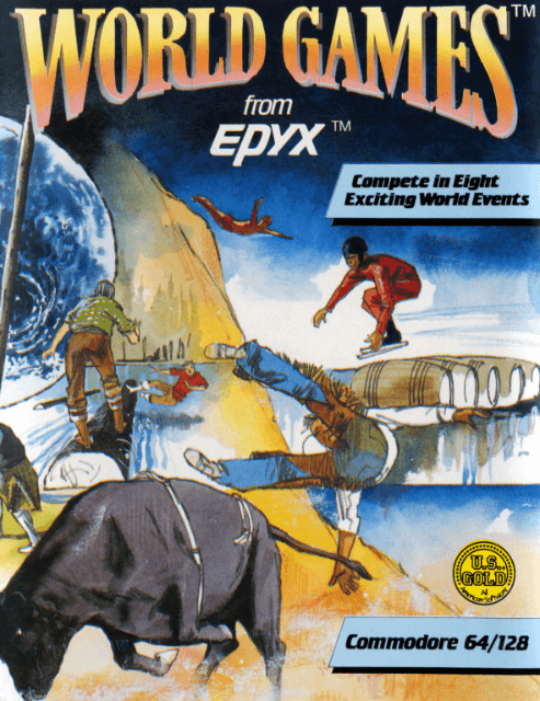 World Games - C64 - Commodore 64 - Packshots