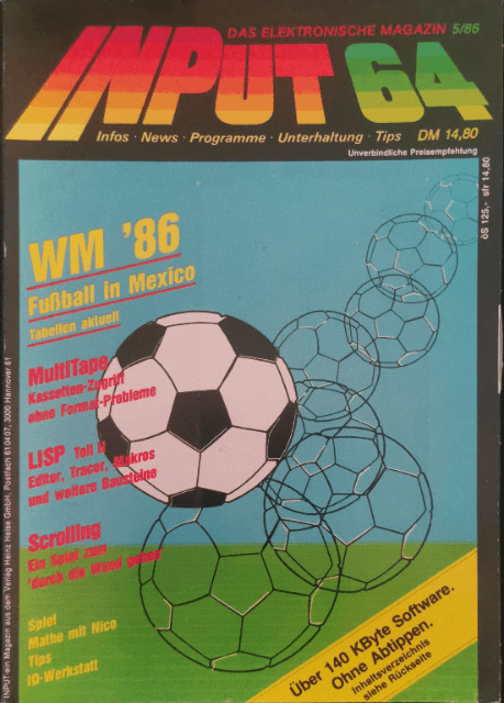 INPUT 64 - 5/86 - C64 - Commodore 64