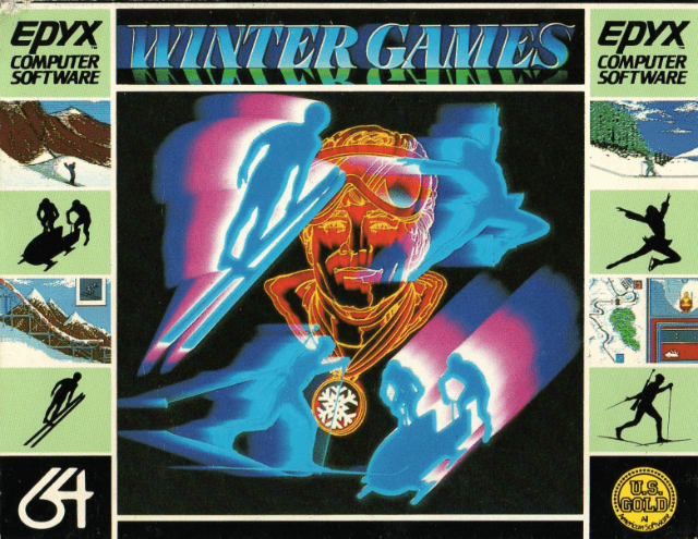 Winter Games - C64 - Commodore 64