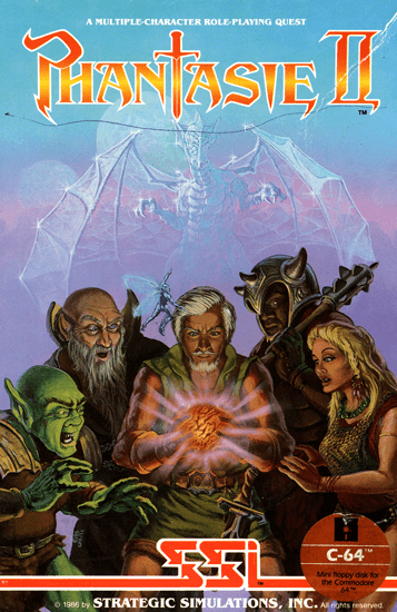Phantasie II - C64 - Commodore 64