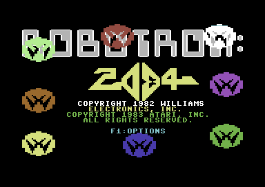 Robotron: 2084 - C64 - Commodore 64 - Titles