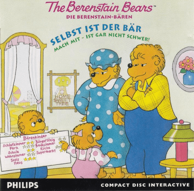 Die Berenstain-Bären - Selbst ist der Bär - CDI - Philips CD-i