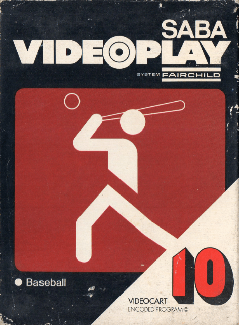 Saba Videoplay 10: Baseball - CHANNELF - Fairchild Channel F