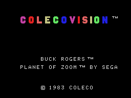 Buck Rogers: Planet of Zoom - COLECOVISION - ColecoVision - Titles