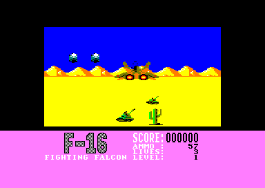 F-16 Fighting Falcon - CPC - Amstrad CPC - Ingames