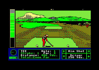 Jack Nicklaus Golf - CPC - Amstrad CPC - Ingames