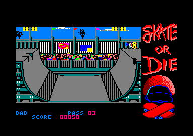 Skate or Die - CPC - Amstrad CPC - Ingames