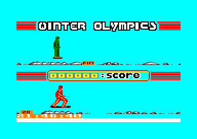 Winter Olympics - CPC - Amstrad CPC - Ingames