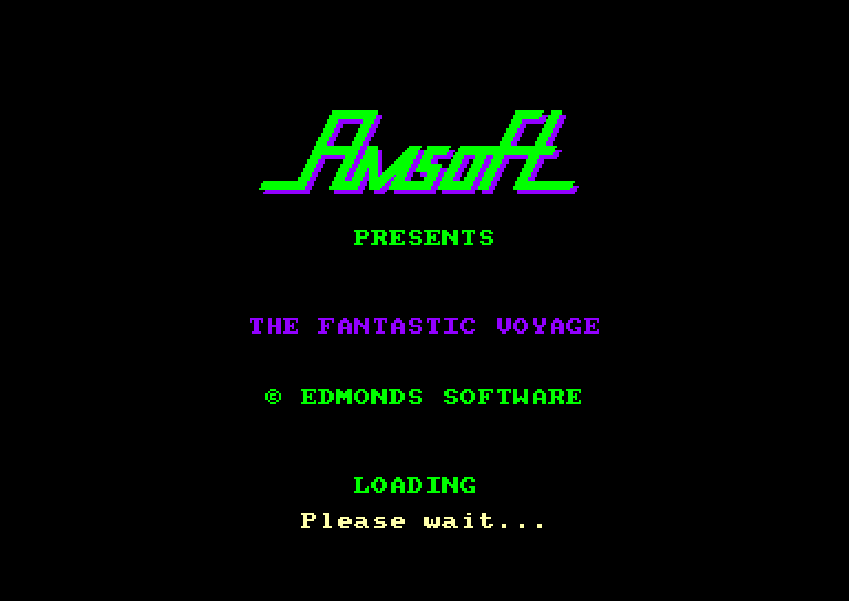 Fantastic Voyage - CPC - Amstrad CPC - Titles