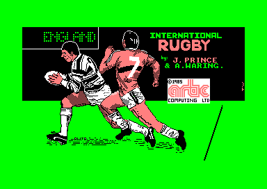 International Rugby - CPC - Amstrad CPC - Titles
