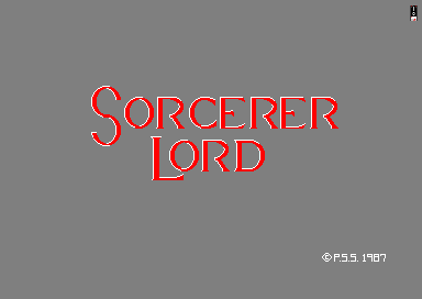Sorcerer Lord - CPC - Amstrad CPC - Titles