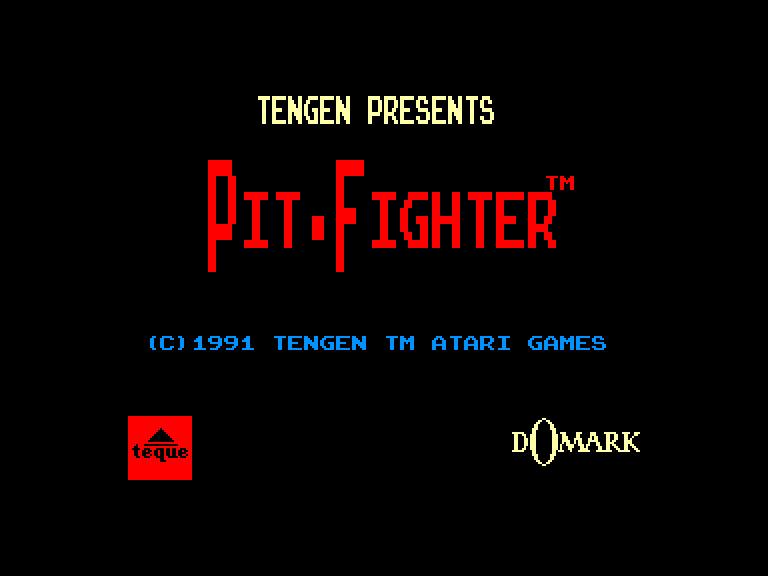 Pit-Fighter - CPC - Amstrad CPC - Titles