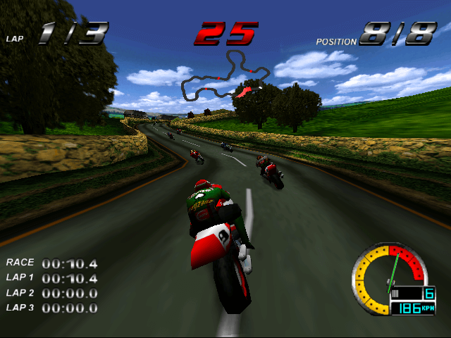 Redline Racer - DREAMCAST - Sega Dreamcast - Ingames