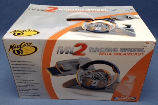 MC2 Racing Wheel - DREAMCAST - Sega Dreamcast