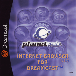 PlanetWeb Web Browser 3.0 - DREAMCAST - Sega Dreamcast
