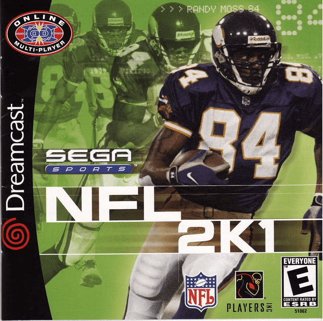 NFL 2K1 - DREAMCAST - Sega Dreamcast