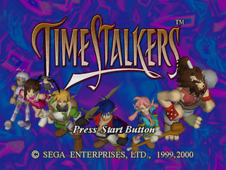 Time Stalkers - DREAMCAST - Sega Dreamcast - Titles