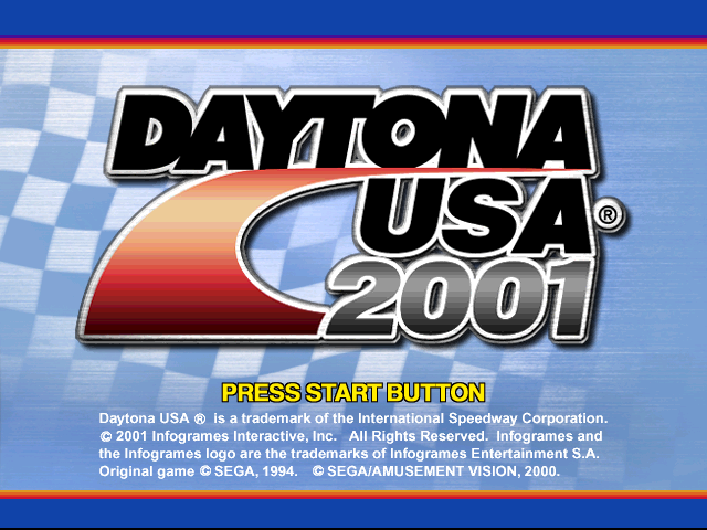 Daytona USA 2001 - DREAMCAST - Sega Dreamcast - Titles