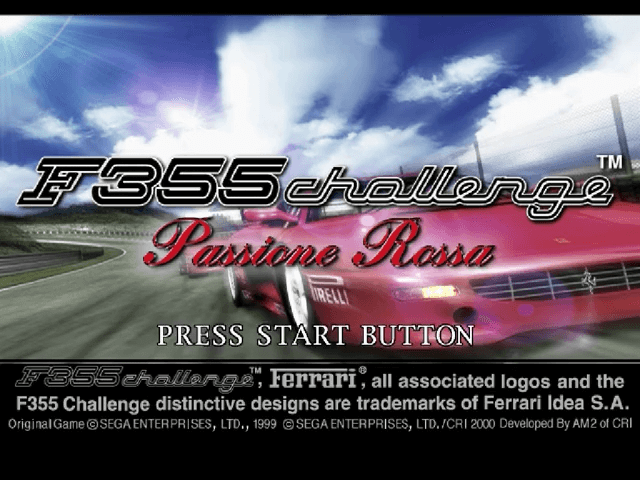 F355 Challenge: Passione Rossa - DREAMCAST - Sega Dreamcast - Titles
