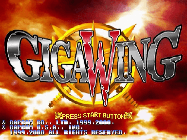 Giga Wing - DREAMCAST - Sega Dreamcast - Titles