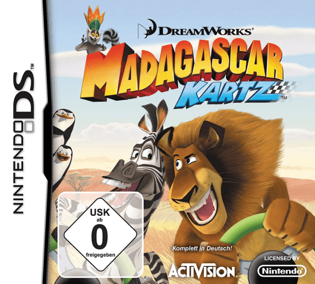 DreamWorks Madagascar Kartz - DS - Nintendo DS