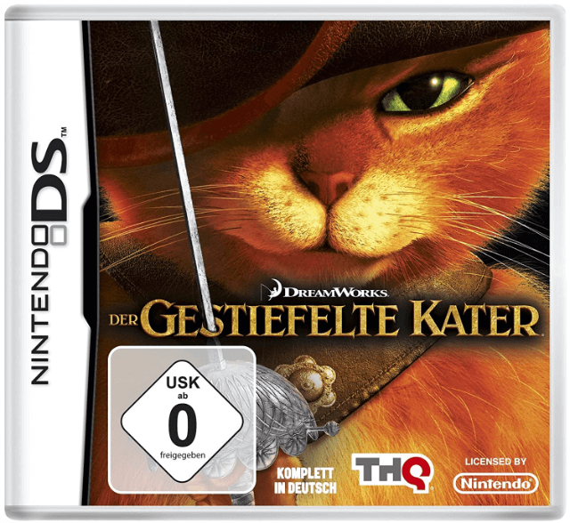 DreamWorks: Der gestiefelte Kater - DS - Nintendo DS