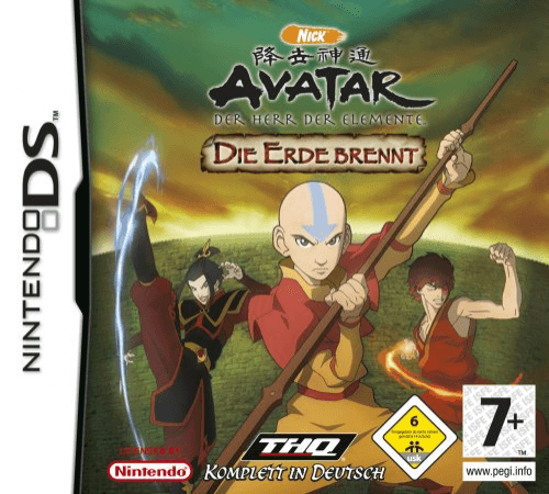 Avatar: The Legend of Aang - The Burning Earth - DS - Nintendo DS