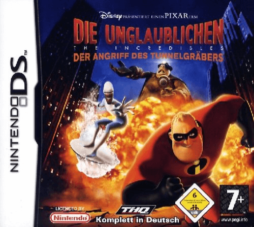 Die Unglaublichen - The Incredibles: Der Angriff des Tunnelgräbers - DS - Nintendo DS