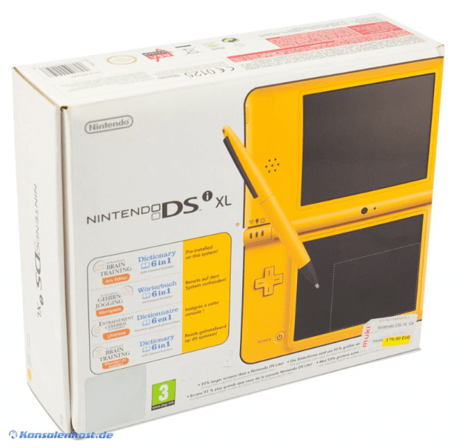 Nintendo DSi XL - DS - Nintendo DS - Packshots