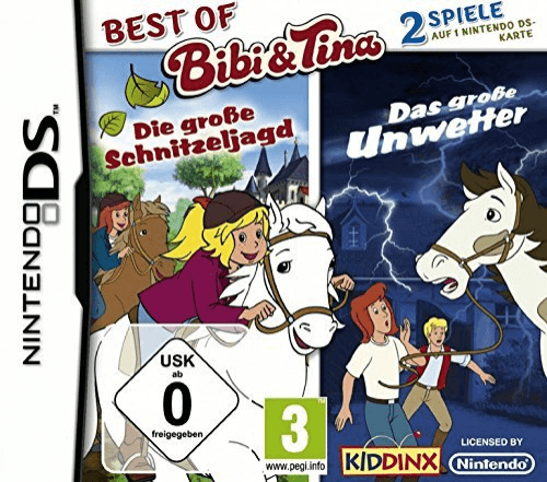 Best of Bibi und Tina: Die große Schatzjagt + Das große Unwetter - DS - Nintendo DS