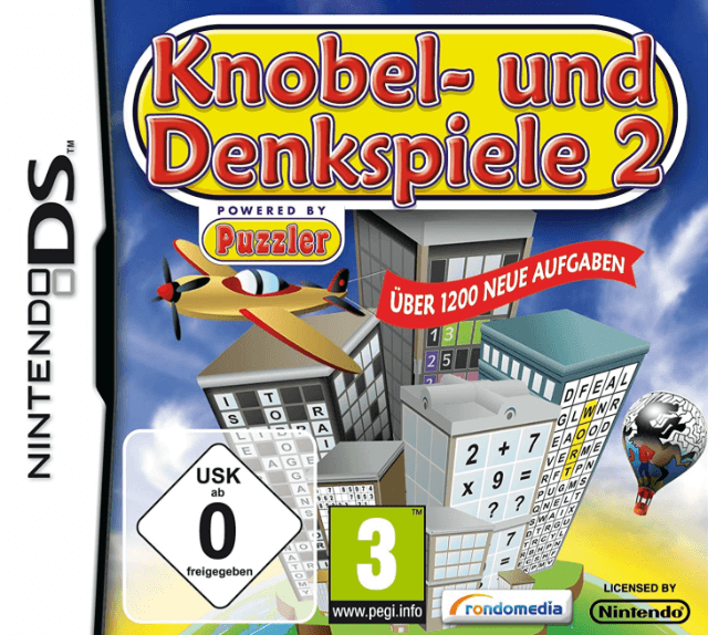Knobel- und Denkspiele 2 - DS - Nintendo DS - Packshots