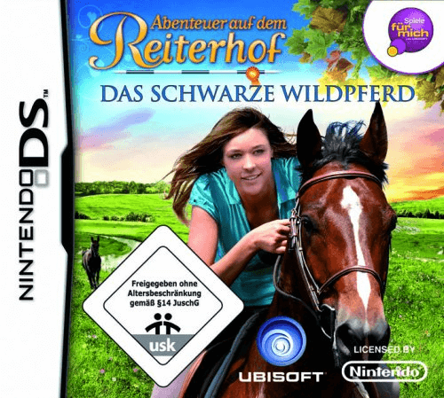 Abenteuer auf dem Reiterhof: Das schwarze Wildpferd - DS - Nintendo DS