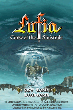 Lufia: Curse of the Sinistrals - DS - Nintendo DS - Titles