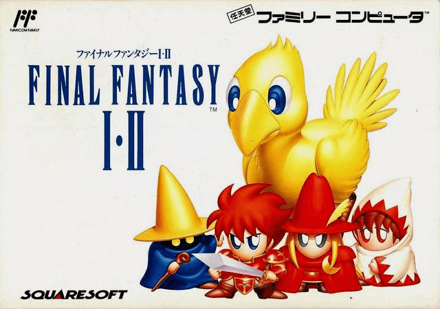 Final Fantasy I & II - FC - Nintendo Famicom