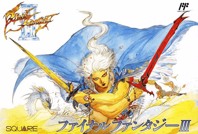 Final Fantasy III - FC - Nintendo Famicom