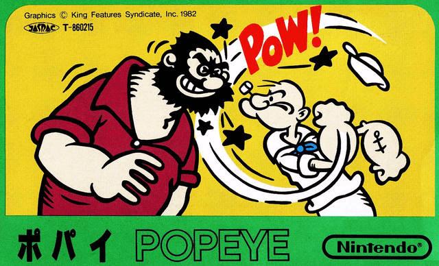 Popeye - FC - Nintendo Famicom