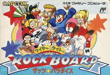 Wily and Light no Rock Board: That's Paradise - FC - Nintendo Famicom