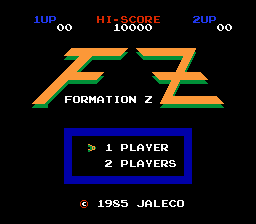 Formation Z - FC - Nintendo Famicom - Titles