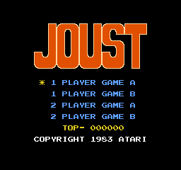 Joust - FC - Nintendo Famicom - Titles