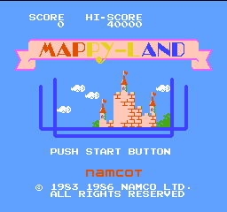 Mappy-Land - FC - Nintendo Famicom - Titles