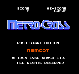 Metro-Cross - FC - Nintendo Famicom - Titles