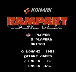 Rampart - FC - Nintendo Famicom - Titles