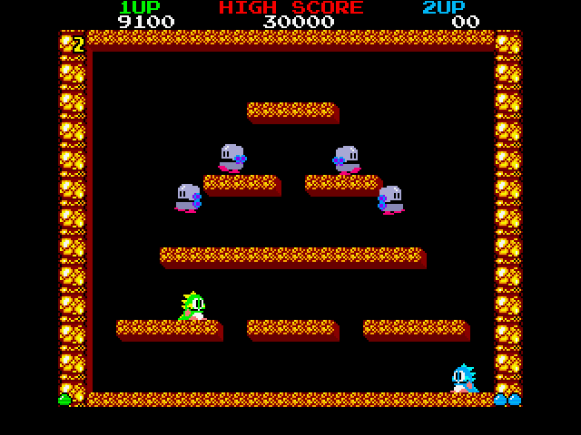 Bubble Bobble - FMTOWNS - Fujitsu FM Towns - Ingames