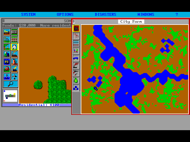 SimCity - FMTOWNS - Fujitsu FM Towns - Ingames