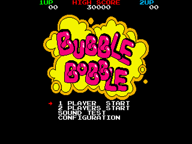 Bubble Bobble - FMTOWNS - Fujitsu FM Towns - Titles