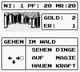 The Sword of Hope - GAMEBOY - Nintendo Game Boy - Ingames