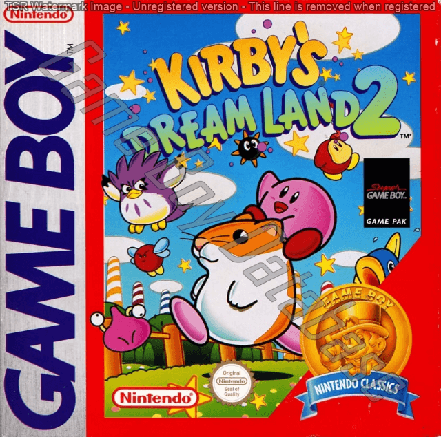 Kirby's Dream Land 2 - GAMEBOY - Nintendo Game Boy - Packshots