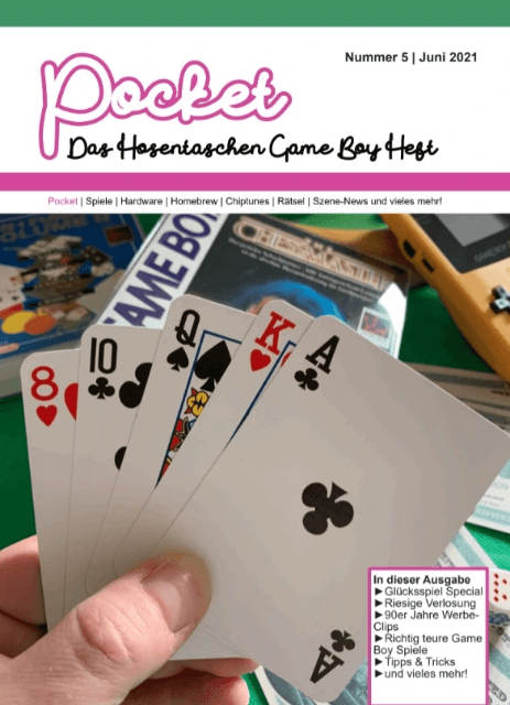 pocket - Das Hosentaschen Game Boy Heft - GAMEBOY - Nintendo Game Boy