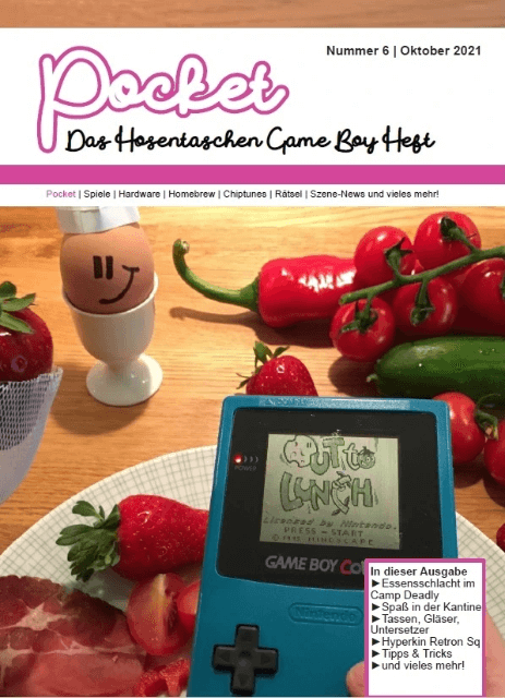 pocket - Das Hosentaschen Game Boy Heft - GAMEBOY - Nintendo Game Boy